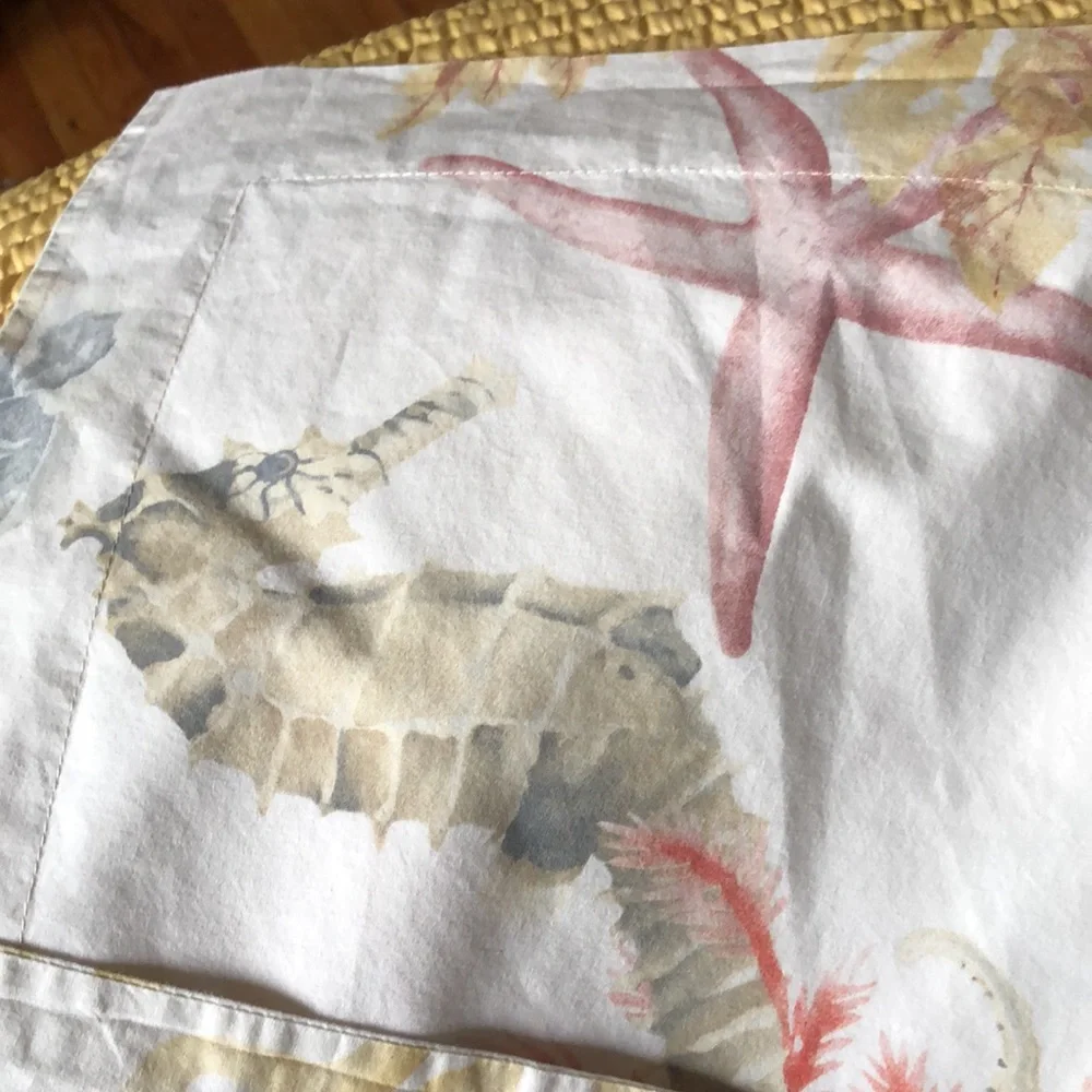 Pottery Barn Atlantic euro shams - Picture 3 of 8